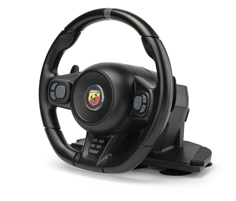 MT Distribution ABGAAC01 periferica di gioco Nero USB Volante Abarth - Filetto MT Distribution ABGAAC01 periferica di gioco Nero USB Volante Abarth