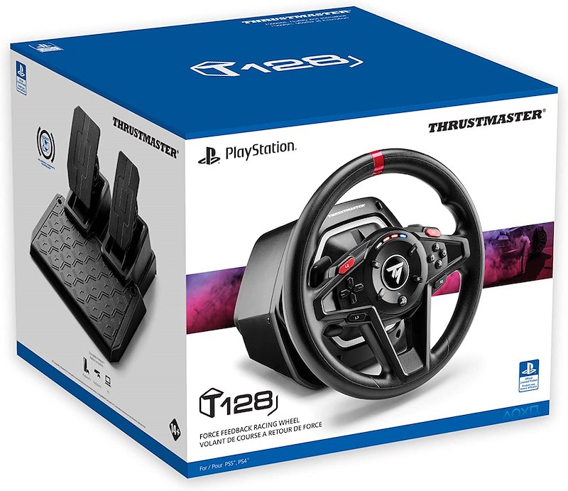 Thrustmaster Volante Force Feedback T128 Ps5 / Ps4 - Filetto Thrustmaster Volante Force Feedback T128 Ps5 / Ps4