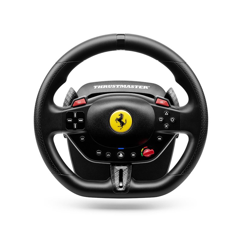 Thrustmaster volante da corsa T98 Ferrari 296 GTB con pedaliera - Filetto Thrustmaster volante da corsa T98 Ferrari 296 GTB con pedaliera